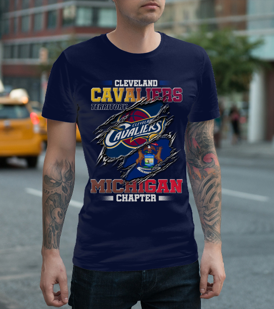 Cleveland Cavaliers Territory Michigan Chapter T-Shirt