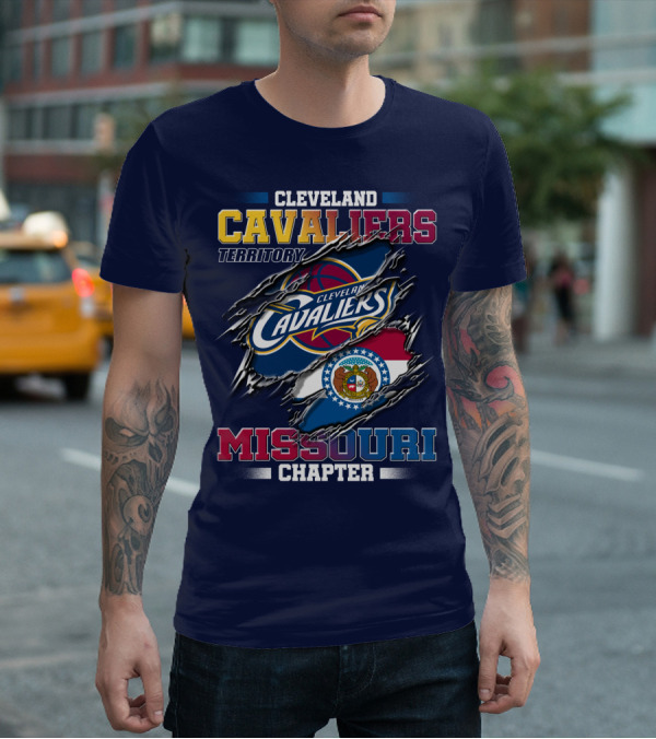Cleveland Cavaliers Territory Missouri Chapter T-Shirt