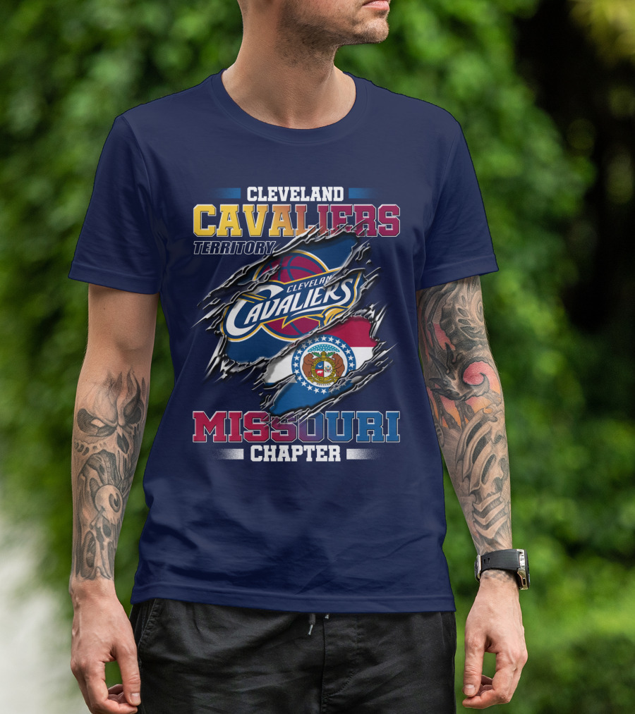 Cleveland Cavaliers Territory Missouri Chapter T-Shirt