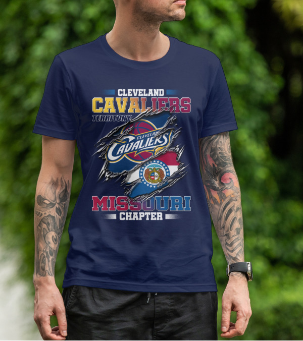Cleveland Cavaliers Territory Missouri Chapter T-Shirt