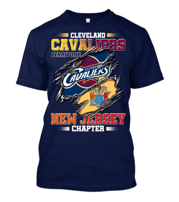 Cleveland Cavaliers Territory New Jersey Chapter T-Shirt