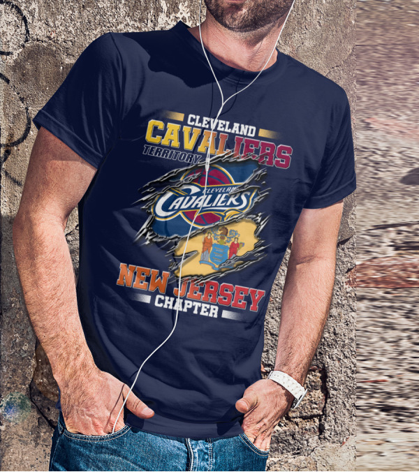 Cleveland Cavaliers Territory New Jersey Chapter T-Shirt
