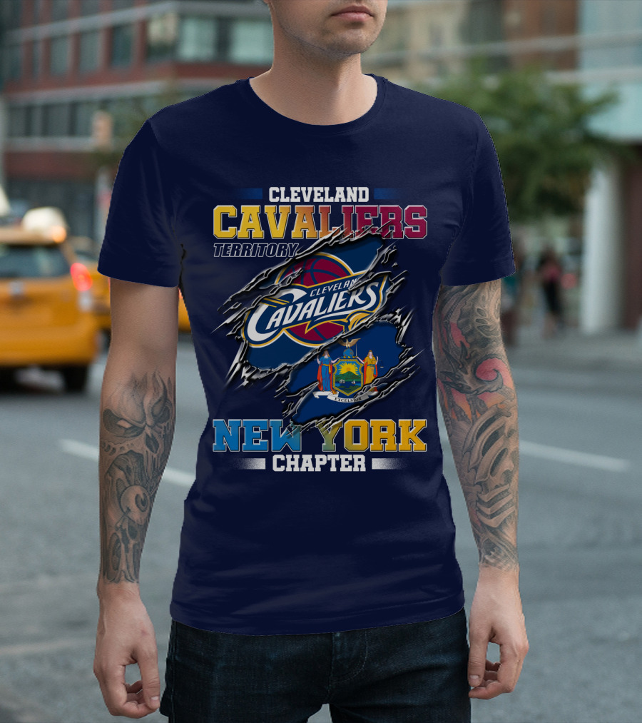 Cleveland Cavaliers Territory New York Chapter T-Shirt