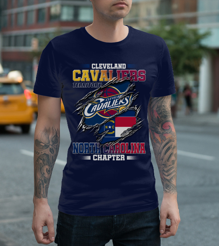 Cleveland Cavaliers Territory North Carolina Chapter T-Shirt