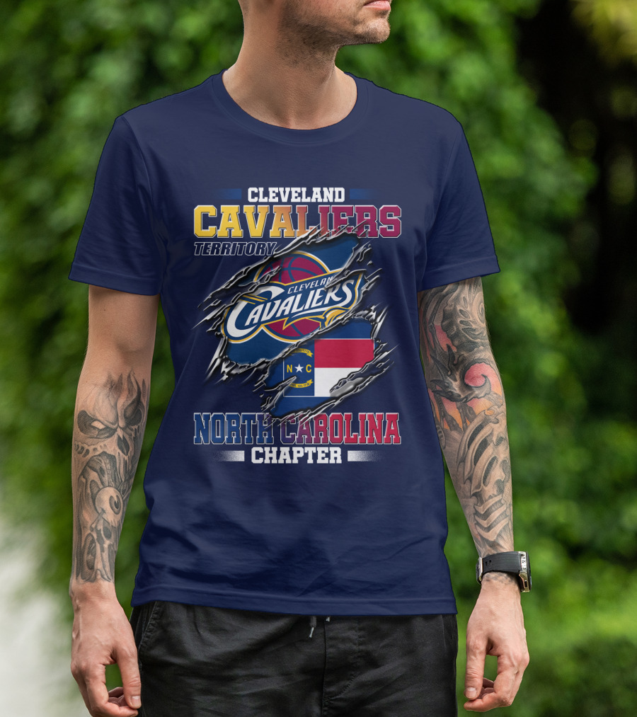 Cleveland Cavaliers Territory North Carolina Chapter T-Shirt