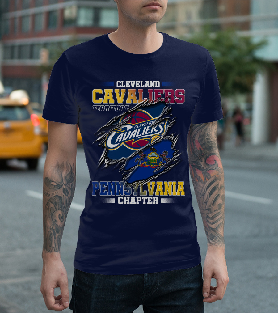 Cleveland Cavaliers Territory Pennsylvania Chapter T-Shirt