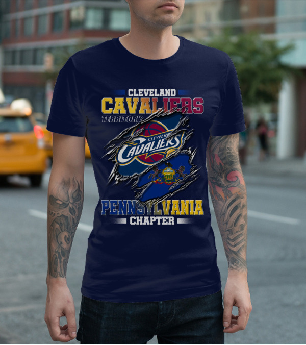 Cleveland Cavaliers Territory Pennsylvania Chapter T-Shirt