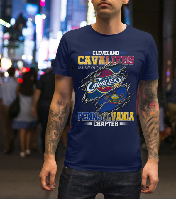 Cleveland Cavaliers Territory Pennsylvania Chapter T-Shirt