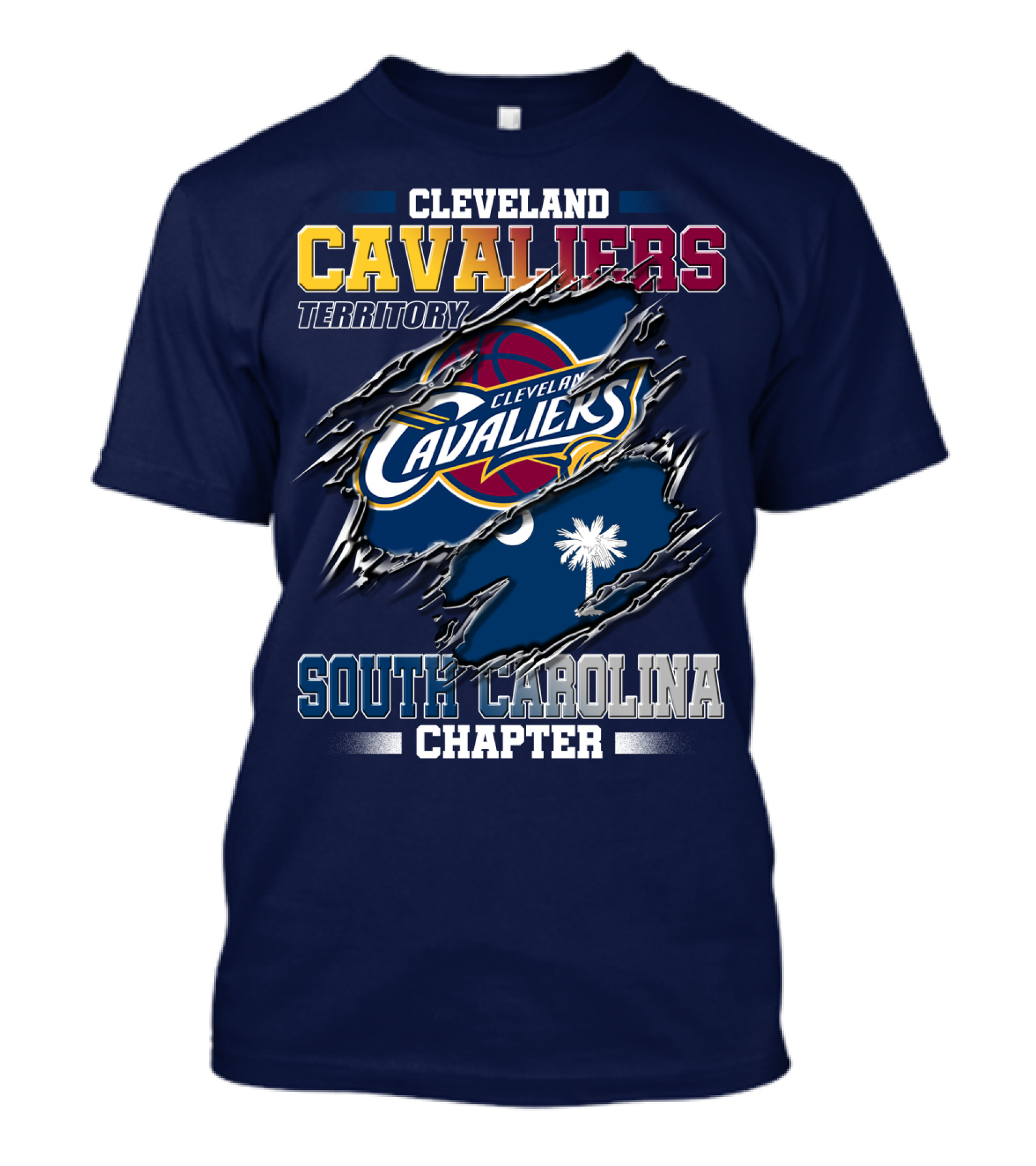 Cleveland Cavaliers Territory South Carolina Chapter T-Shirt