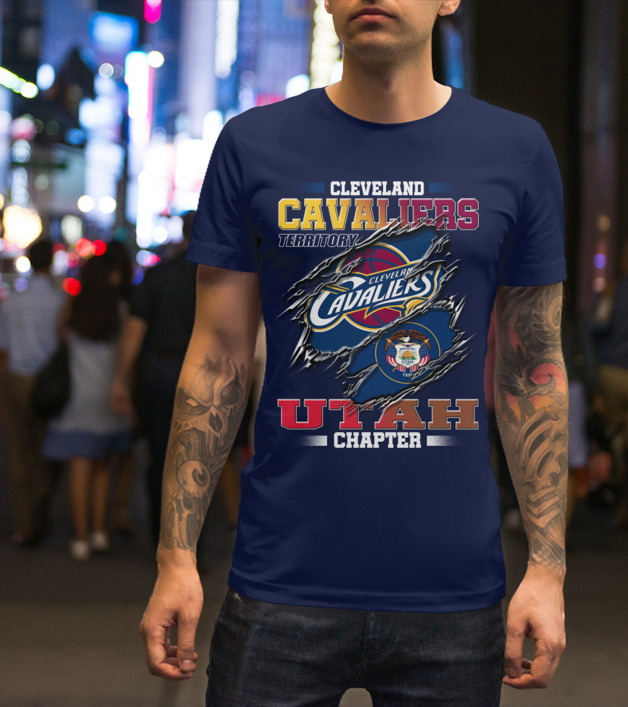 Cleveland Cavaliers Territory Utah Chapter NBA Fans 1896 T-Shirt