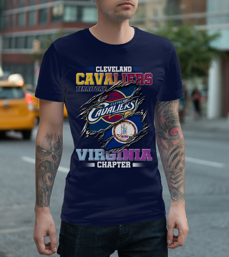 Cleveland Cavaliers Territory Virginia Chapter T-Shirt