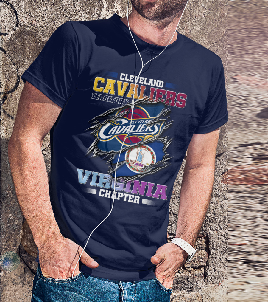 Cleveland Cavaliers Territory Virginia Chapter T-Shirt