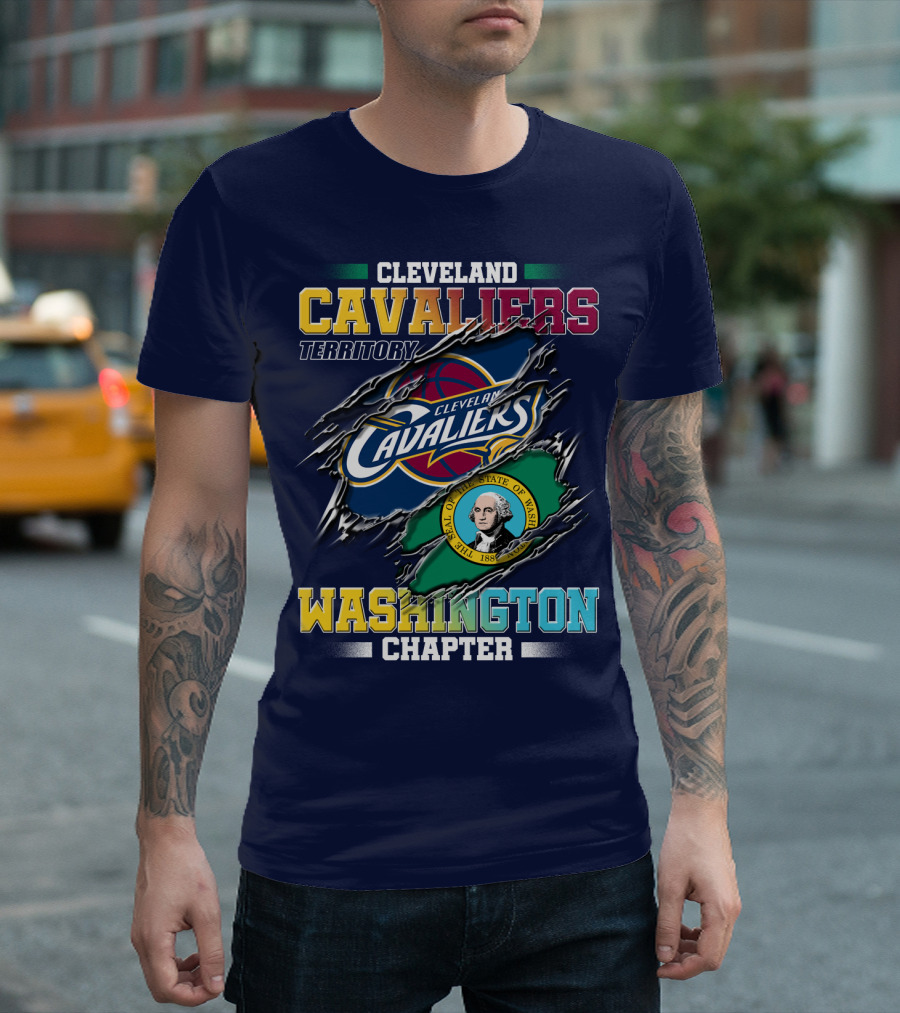 Cleveland Cavaliers Territory Washington Chapter T-Shirt