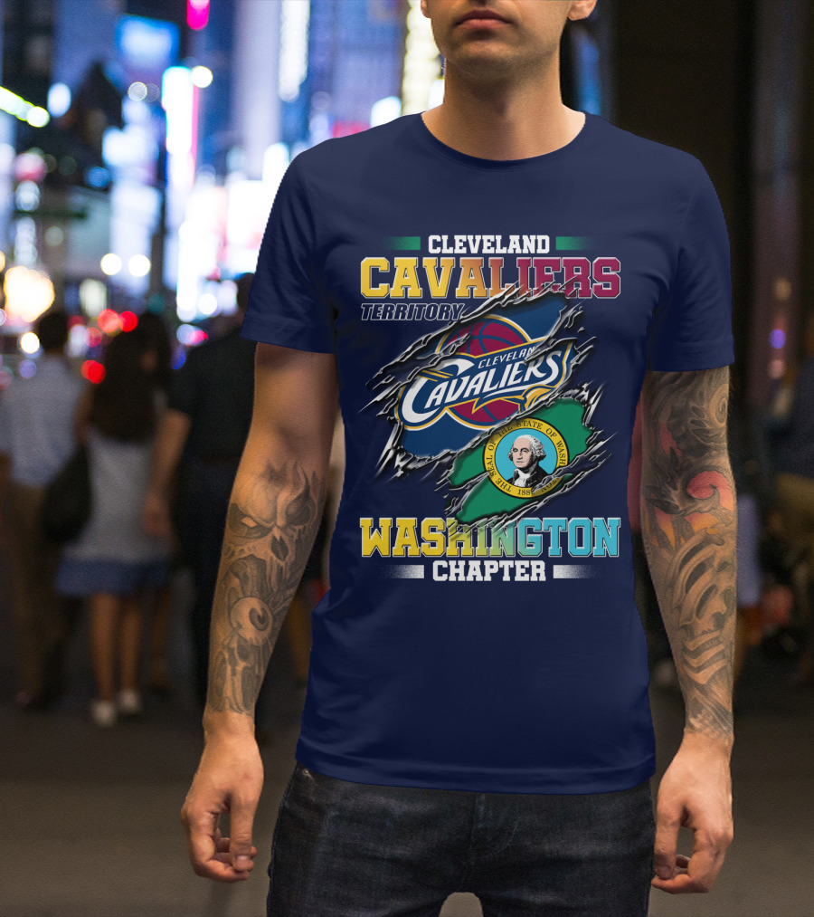 Cleveland Cavaliers Territory Washington Chapter T-Shirt
