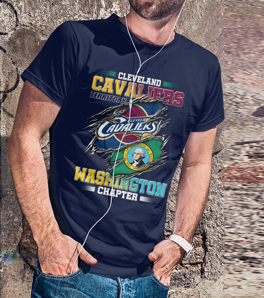Cleveland Cavaliers Territory Washington Chapter T-Shirt