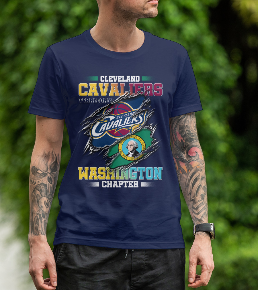 Cleveland Cavaliers Territory Washington Chapter T-Shirt