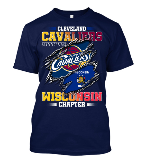 Cleveland Cavaliers Territory Wisconsin Chapter 1848 T-Shirt