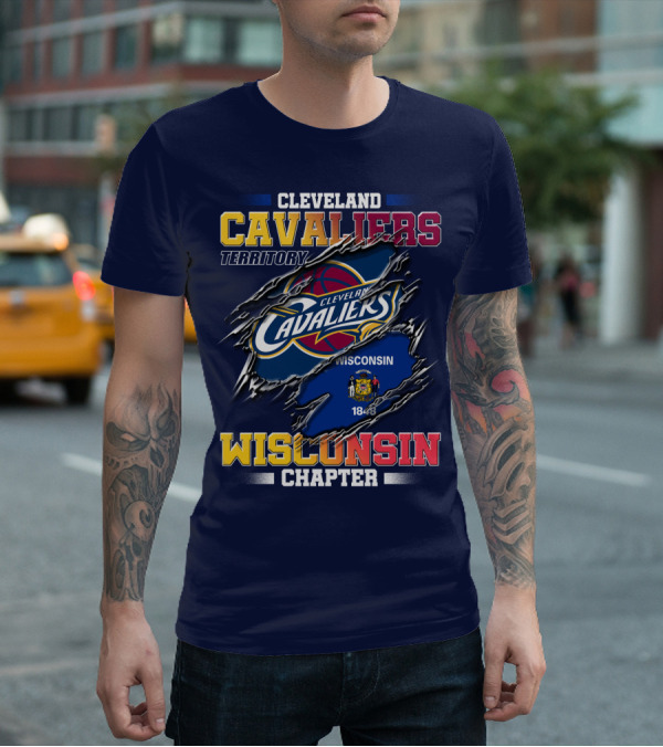 Cleveland Cavaliers Territory Wisconsin Chapter 1848 T-Shirt