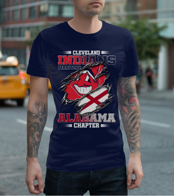 Cleveland Indians Territory Alabama Chapter T-Shirt
