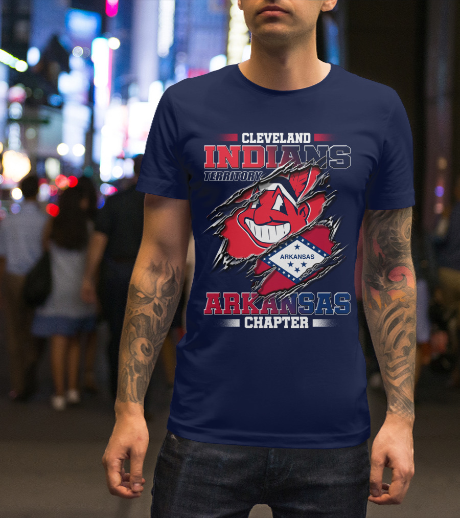 Cleveland Indians Territory Arkansas Chapter T-Shirt