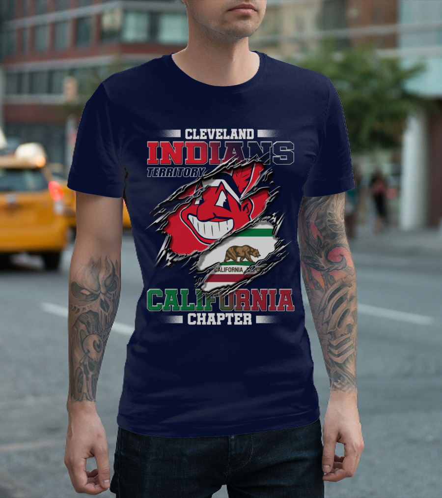 Cleveland Indians Territory California Chapter T-Shirt