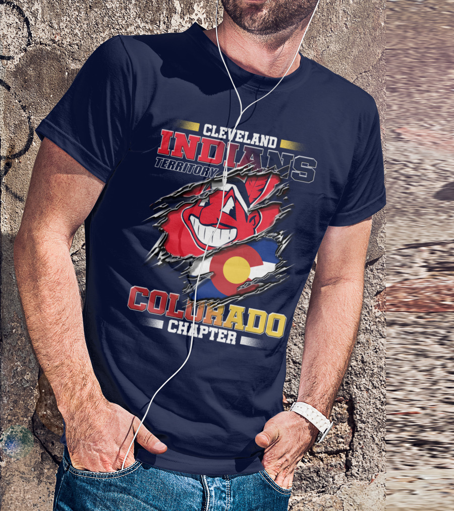 Cleveland Indians Territory Colorado Chapter T-Shirt