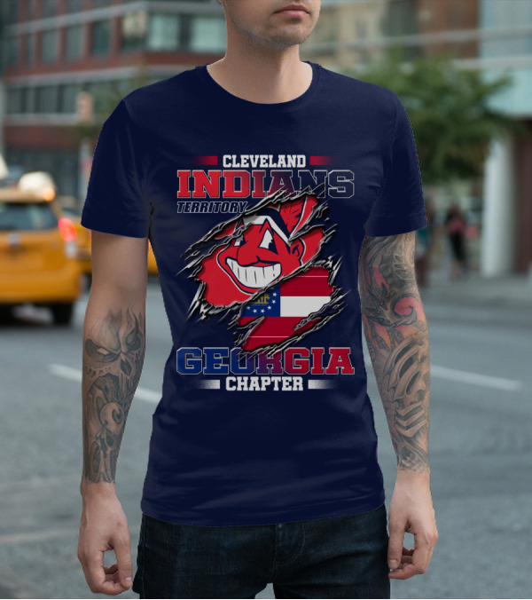 Cleveland Indians Territory Georgia Chapter T-Shirt