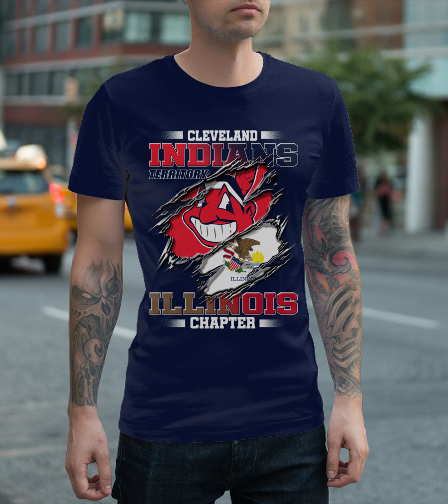 Cleveland Indians Territory Illinois Chapter T-Shirt