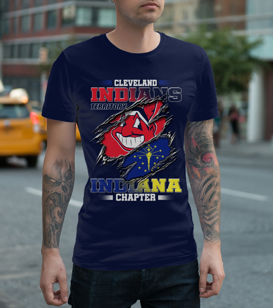 Cleveland Indians Territory Indiana Chapter T-Shirt