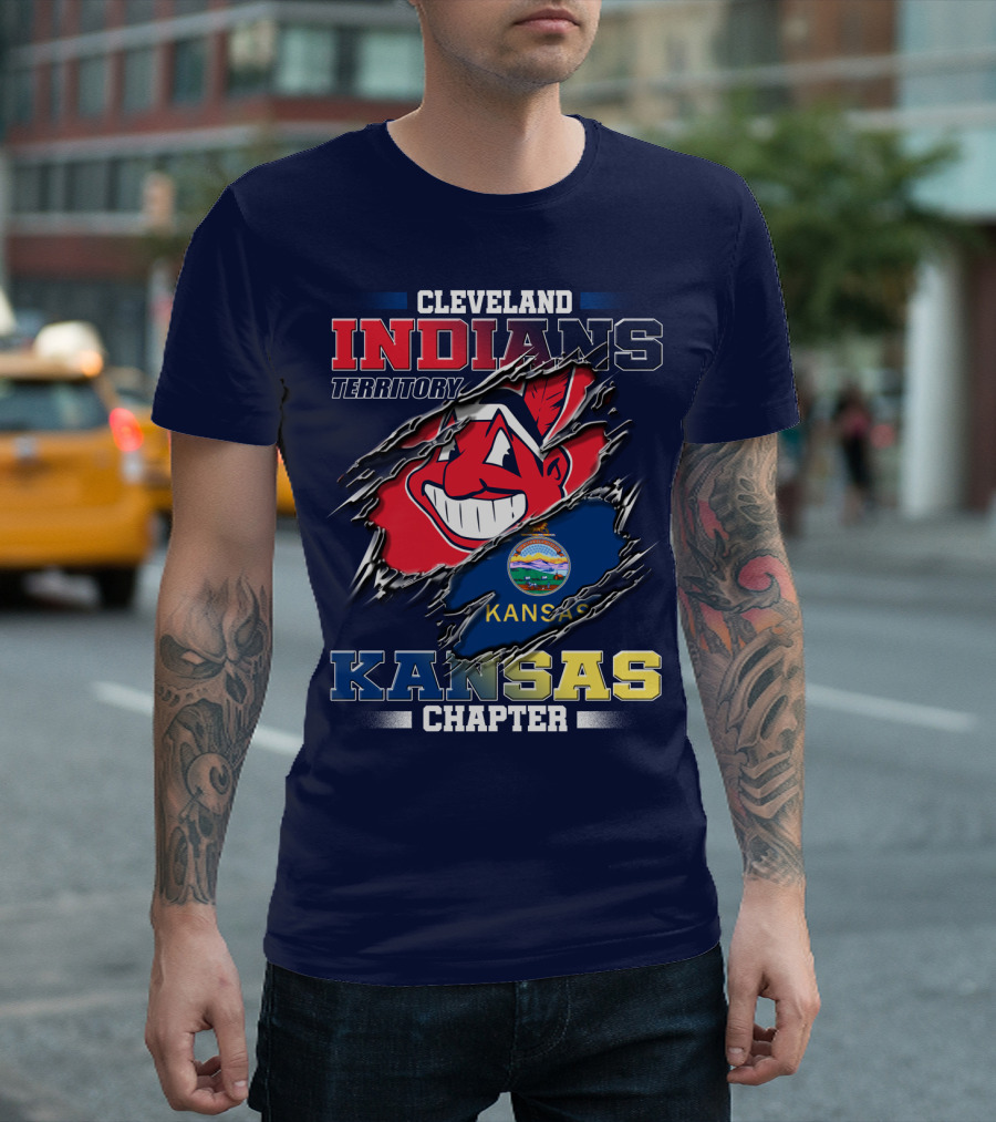 Cleveland Indians Territory Kansas Chapter T-Shirt