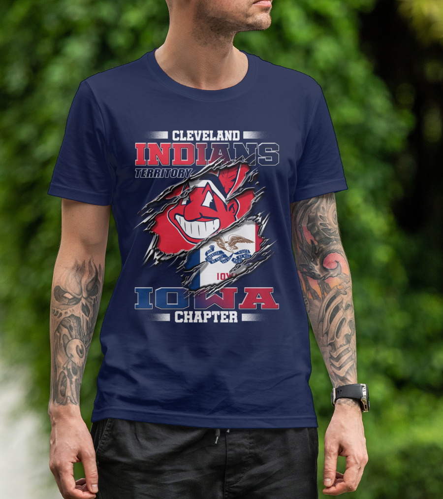 Cleveland Indians Territory Iowa Chapter T-Shirt