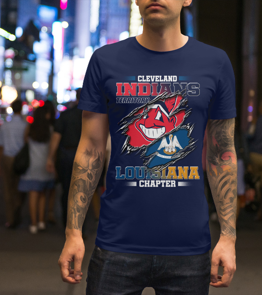 Cleveland Indians Territory Louisiana Chapter T-Shirt
