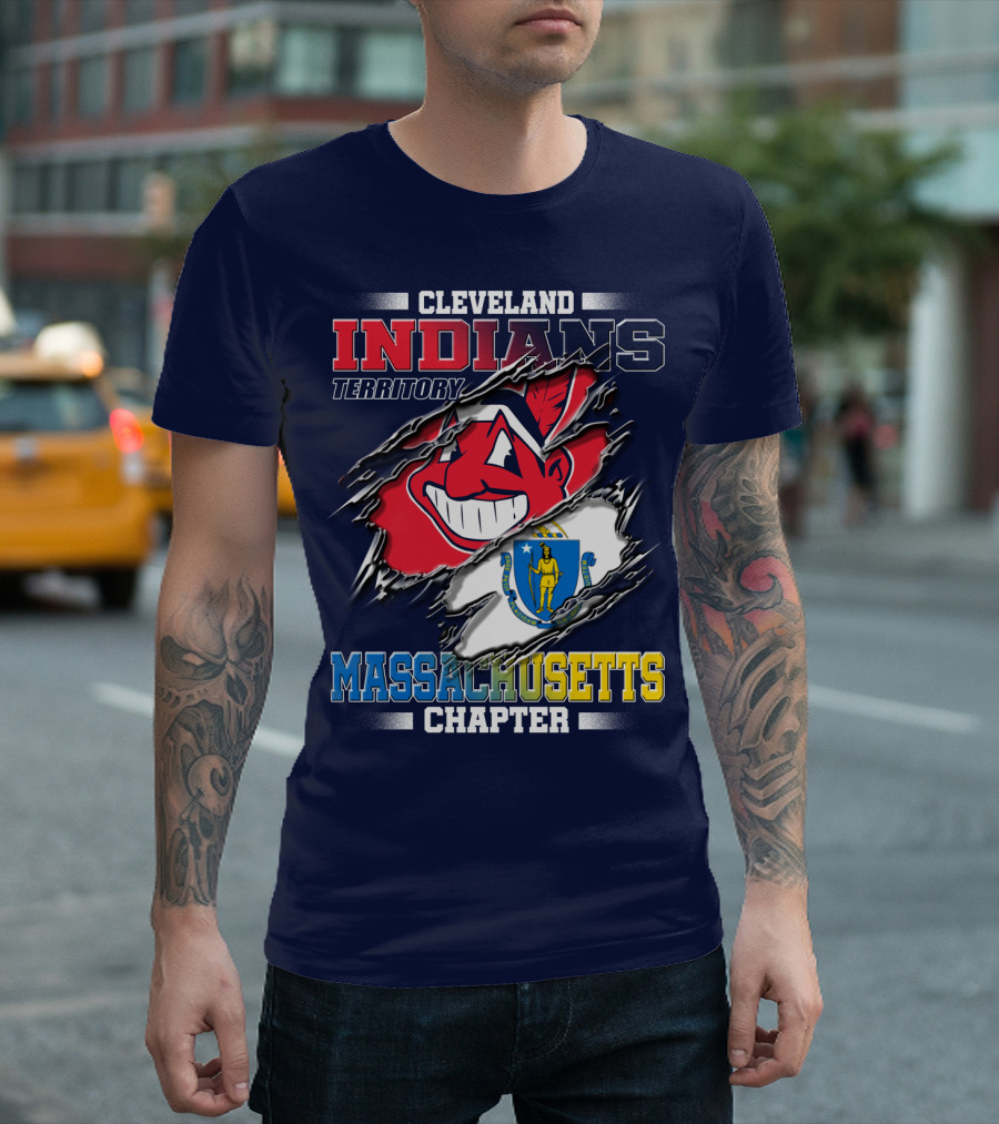 Cleveland Indians Territory Massachusetts Chapter T-Shirt