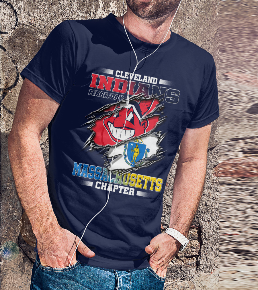 Cleveland Indians Territory Massachusetts Chapter T-Shirt