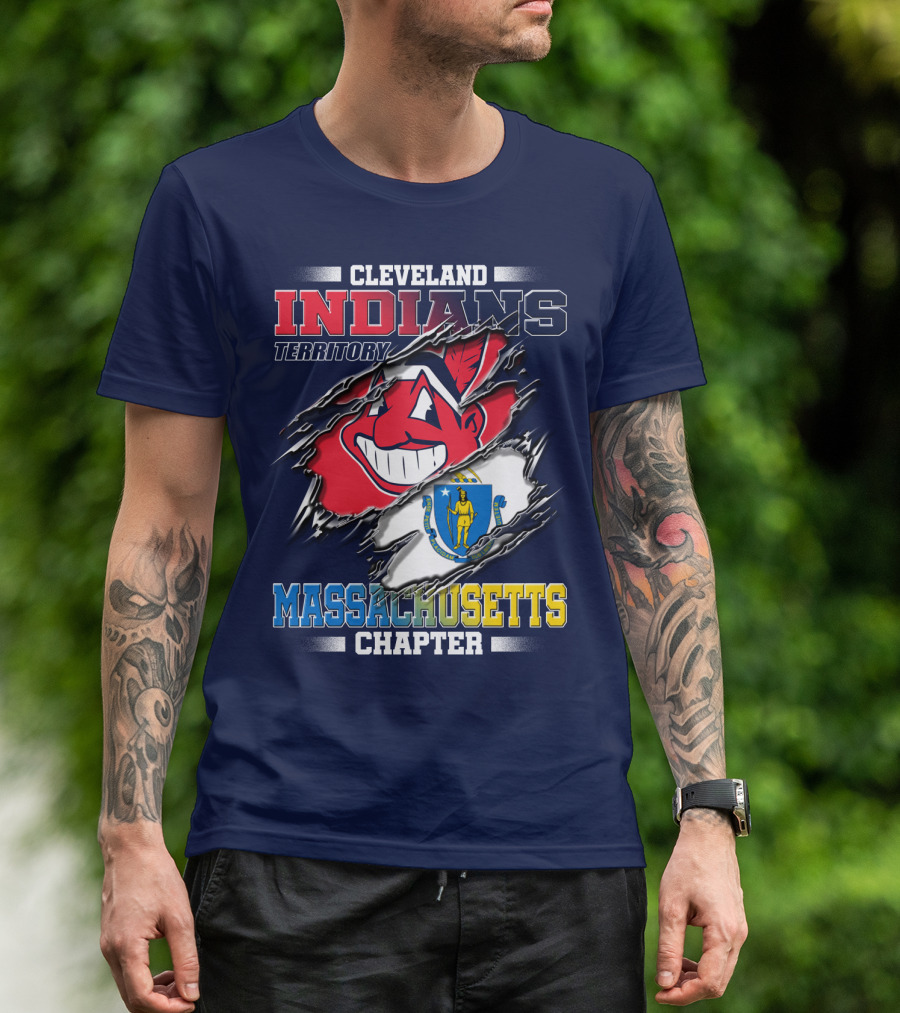 Cleveland Indians Territory Massachusetts Chapter T-Shirt