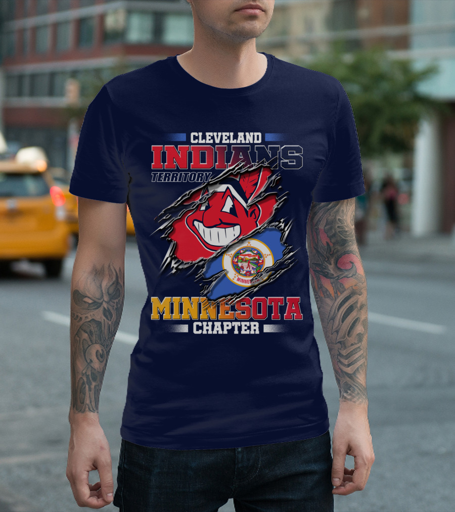 Cleveland Indians Territory Minnesota Chapter T-Shirt