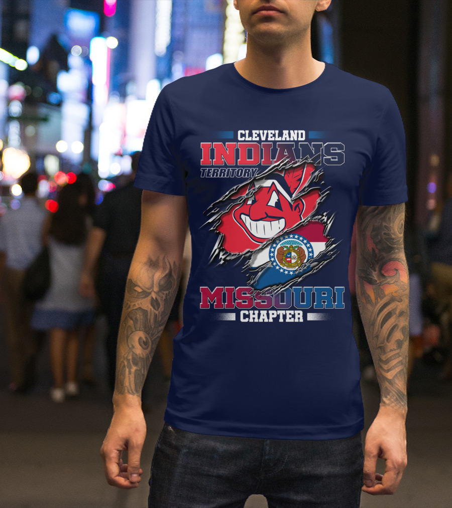 Cleveland Indians Territory Missouri Chapter T-Shirt