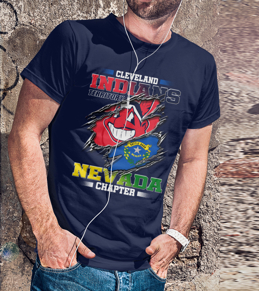 Cleveland Indians Territory Nevada Chapter Little Born T-Shirt