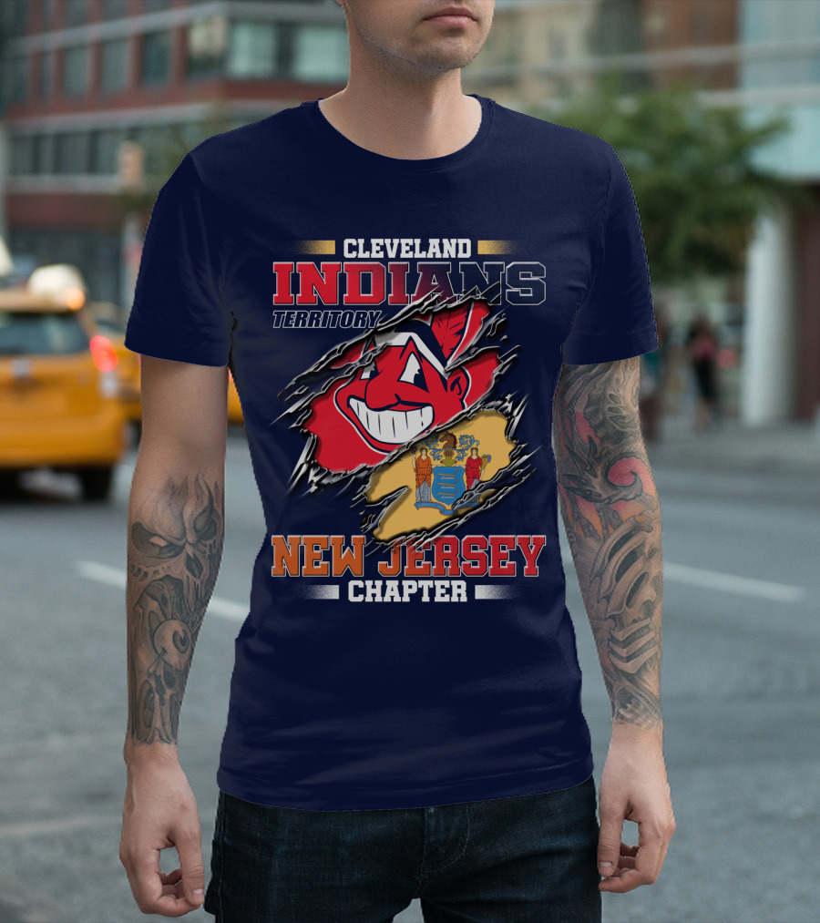 Cleveland Indians Territory New Jersey Chapter T-Shirt