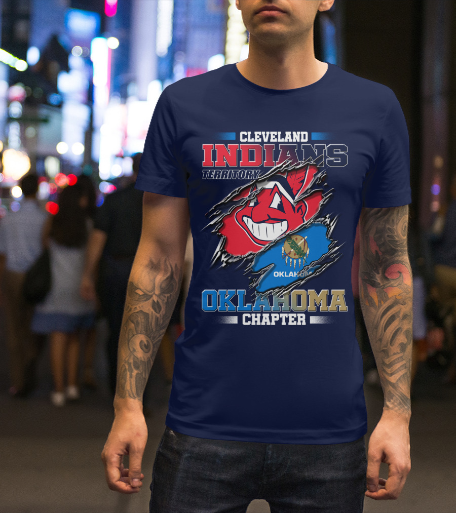 Cleveland Indians Territory Oklahoma Chapter T-Shirt