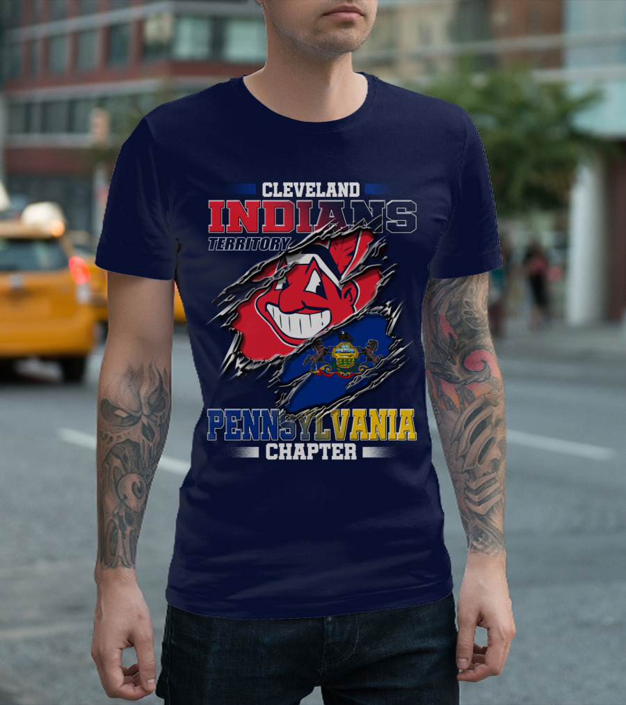 Cleveland Indians Territory Pennsylvania Chapter T-Shirt