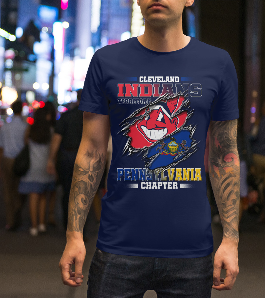 Cleveland Indians Territory Pennsylvania Chapter T-Shirt