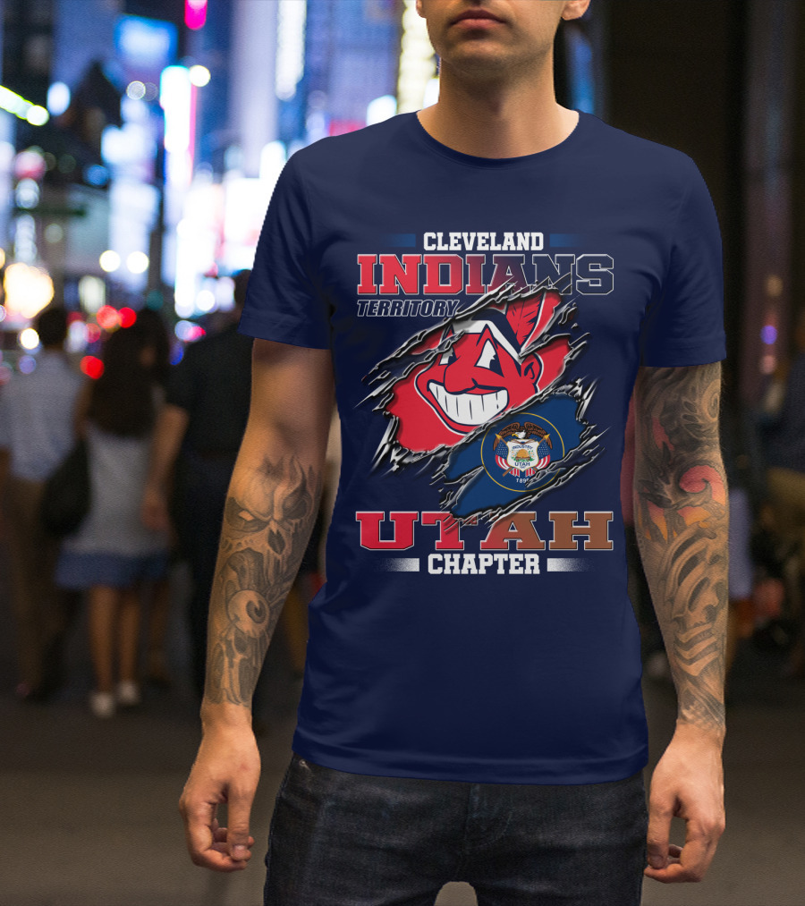 Cleveland Indians Territory Utah Chapter T-Shirt