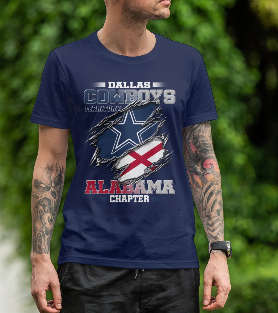 Dallas Cowboys Territory Alabama Chapter T-Shirt