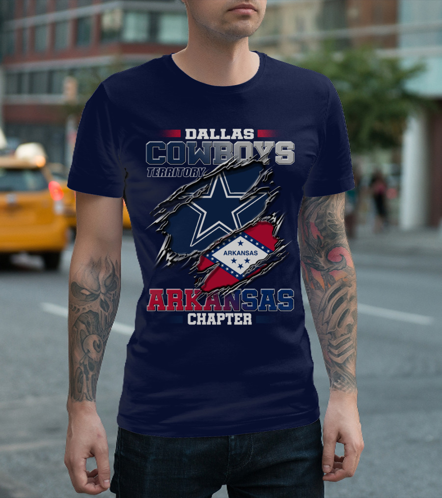 Dallas Cowboys Territory Arkansas Chapter T-Shirt