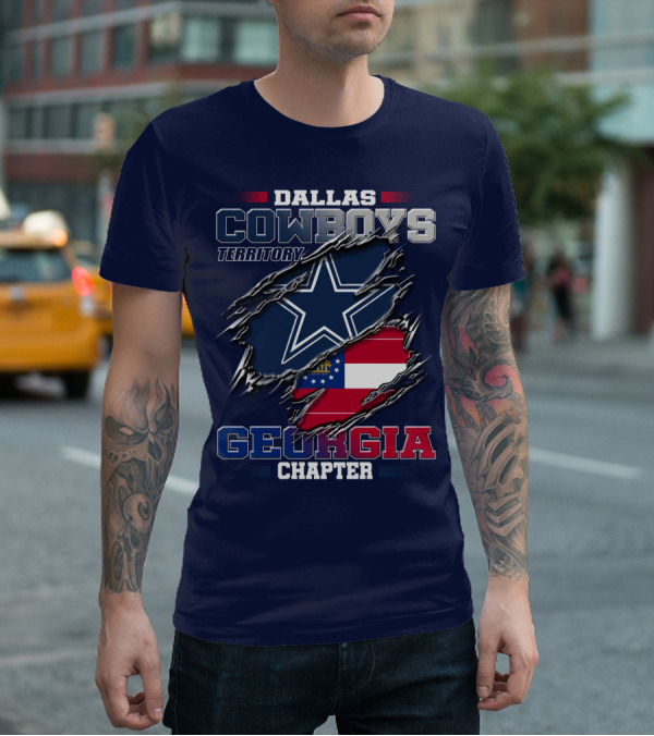 Dallas Cowboys Territory Georgia Chapter T-Shirt