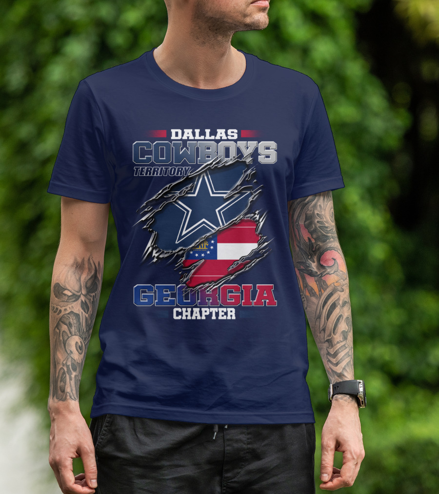 Dallas Cowboys Territory Georgia Chapter T-Shirt