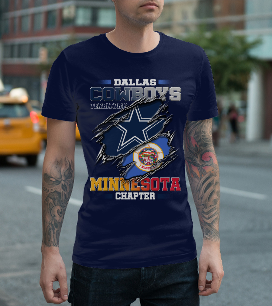 Dallas Cowboys Territory Minnesota Chapter T-Shirt
