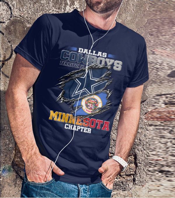 Dallas Cowboys Territory Minnesota Chapter T-Shirt