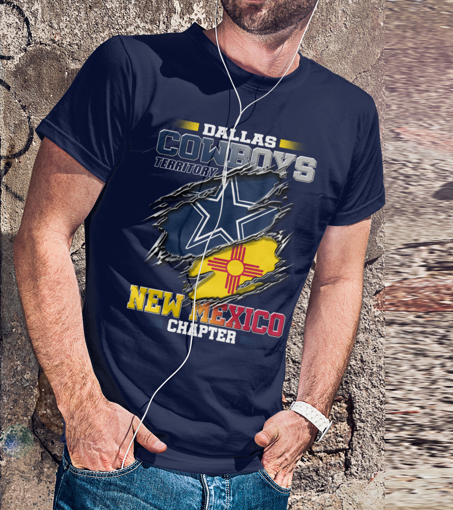 Dallas Cowboys Territory New Mexico Chapter T-Shirt